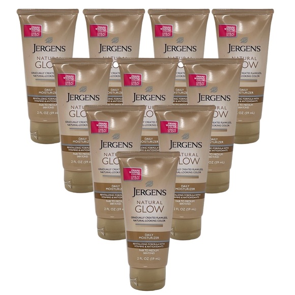 Jergens Bath & Body Pk Jergens Natural Glow Travel Size Tanning
